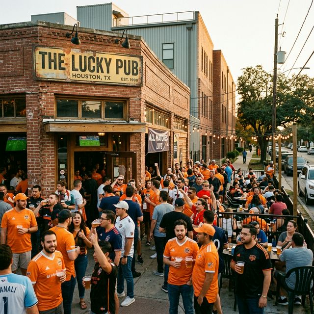 The Lucky Pub exterior